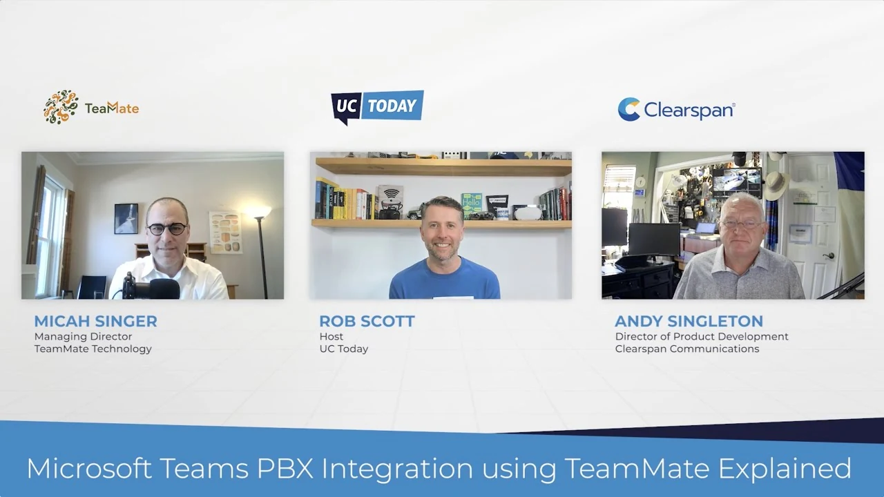 Partner case study video: Microsoft Teams PBX Integration using TeamMate Explained
