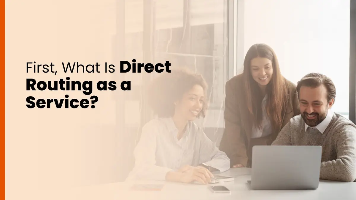 A third party provider showing an MSP how they "deploy direct routing as a service." 